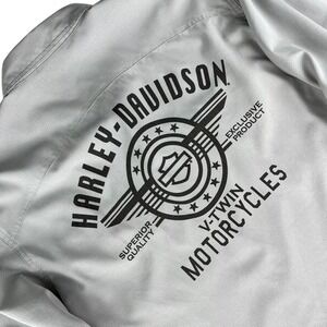 Harley-Davidson MotorClothes Performance Shirt XL Gray Stretch V-Twin Logo Back